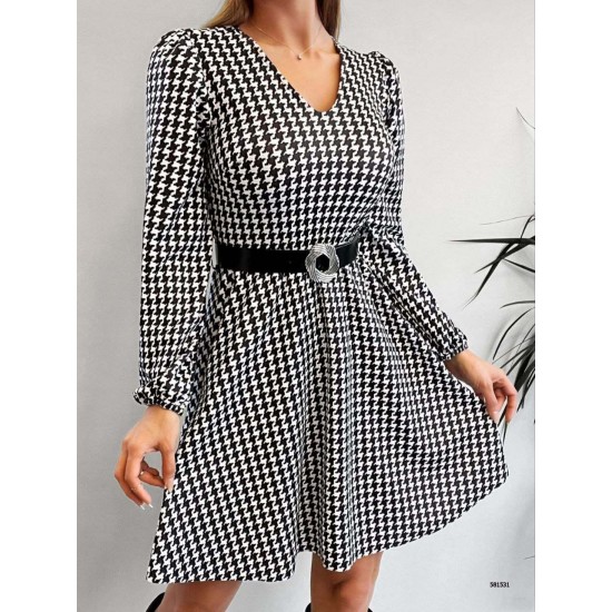 200594 TOPTAN KAZAYAĞI ELBİSE