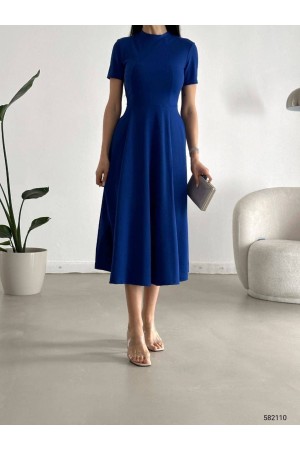 200596 TOPTAN SAKS ELBİSE