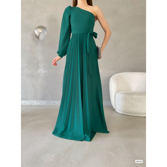 200651 Emerald Green Evening dress