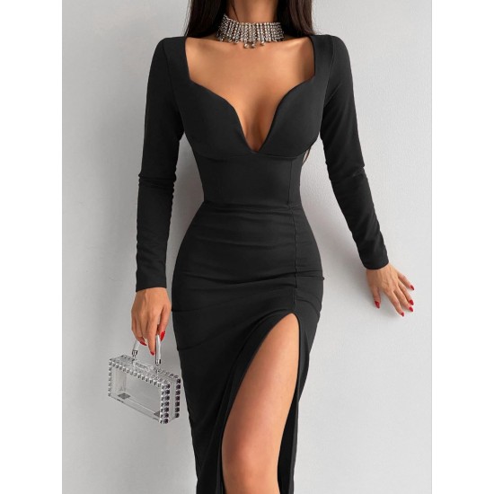 200671 black Evening dress