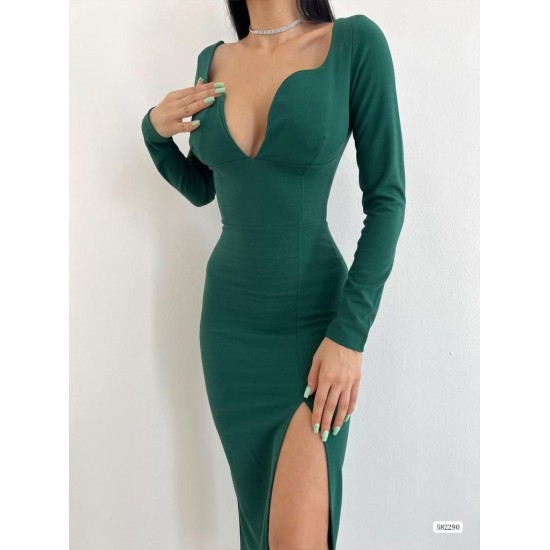 200676 Emerald Green Evening dress