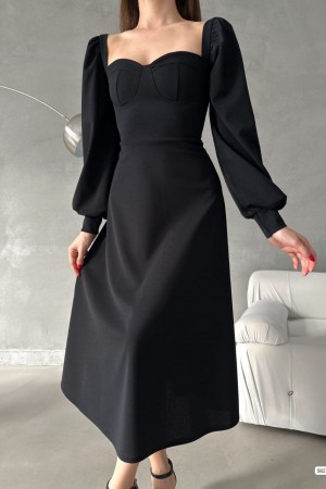 200680 TOPTAN SİYAH ABİYE