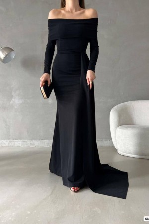 200751 TOPTAN SİYAH ABİYE