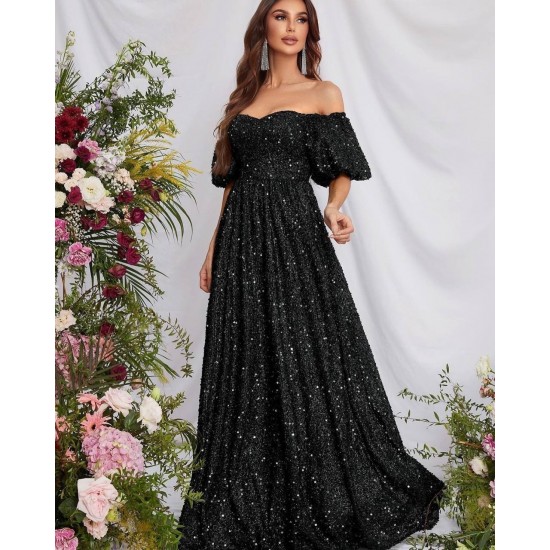 202307 black Evening dress