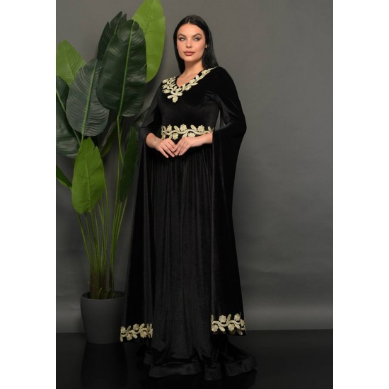 202311 black Evening dress