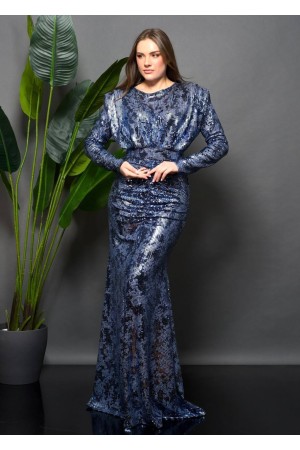 202317 TOPTAN LACİVERT ABİYE