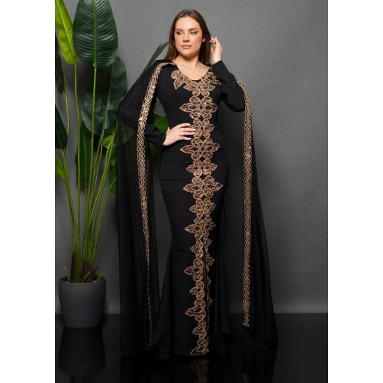 202324 black Evening dress