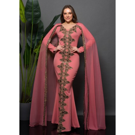 202327 powder Evening dress