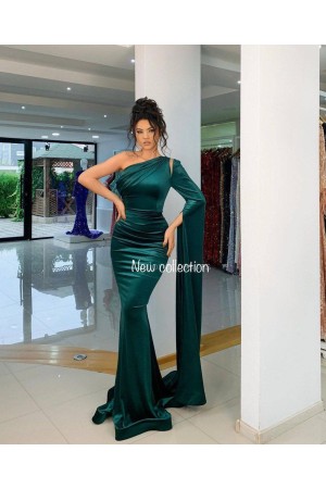 202334 TOPTAN ZÜMRÜT YEŞİL ABİYE