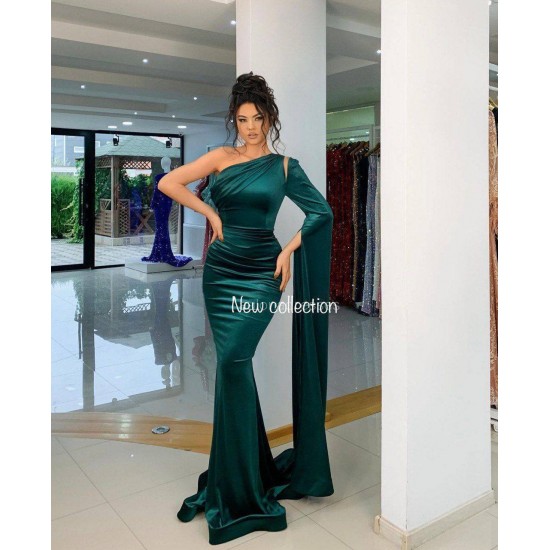 202334 Emerald Green Evening dress