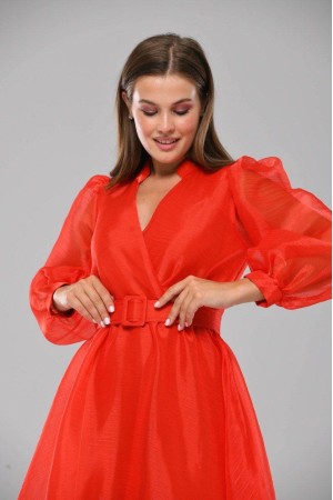 202354 TOPTAN KIRMIZI ABİYE