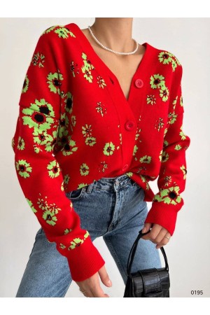 202476 patterned CARDIGAN