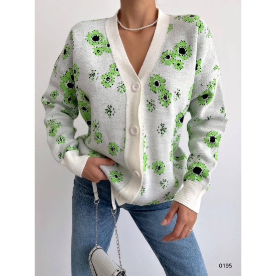 202477 patterned CARDIGAN