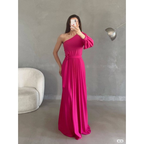 202492 fuchsia Evening dress