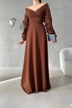202510 coffee Evening dress