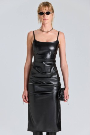 202605 TOPTAN SİYAH ELBİSE