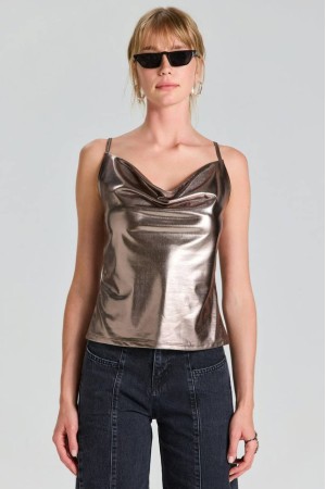 202648 TOPTAN GOLD BLUZ