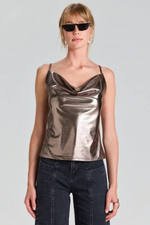 202648 TOPTAN GOLD BLUZ