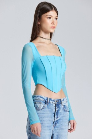 202655 TOPTAN BEBE MAVİ CROP