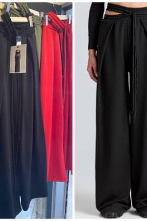 202658 TOPTAN KIRMIZI PANTOLON