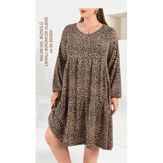202672 leopard DRESS