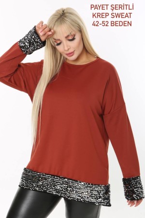 202681 TOPTAN KİREMİT SWEAT