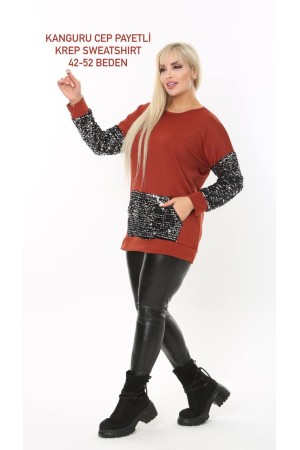 202683 TOPTAN KİREMİT SWEAT