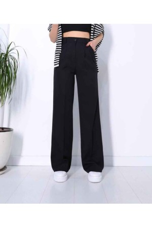 202745 TOPTAN SİYAH PANTOLON