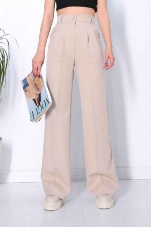202749 TOPTAN BEJ PANTOLON