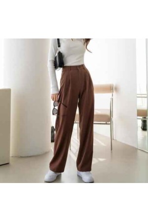 202752 TOPTAN KAHVE PANTOLON