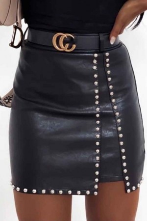 202753 TOPTAN SİYAH ETEK