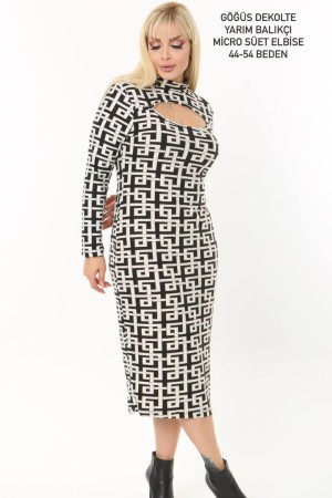 202773 patterned DRESS