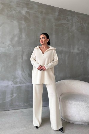 203159 ecru Pants suit