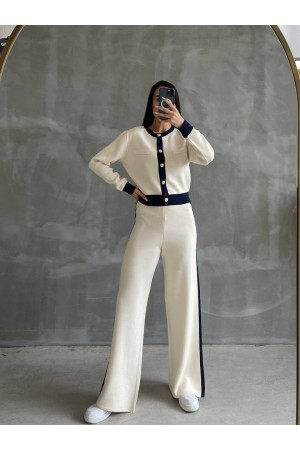 203162 ecru Pants suit