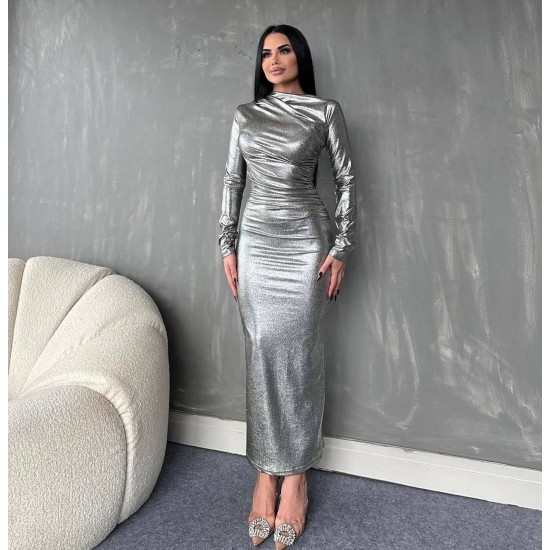 203165 silver DRESS