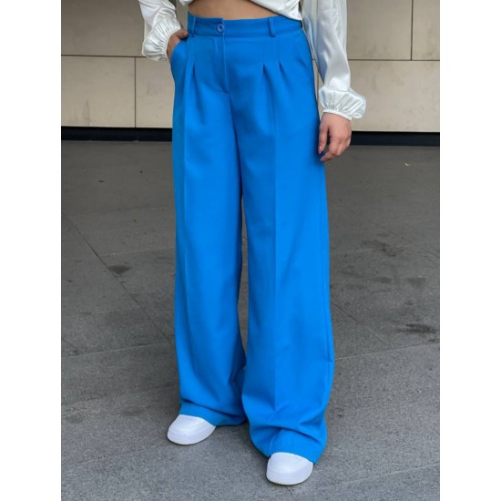 203169 blue TROUSERS