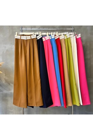 203183 beige TROUSERS