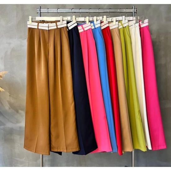 203183 TOPTAN BEJ PANTOLON