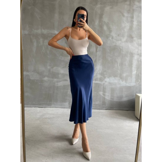 203185 TOPTAN LACİVERT ETEK