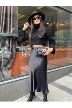 203192 TOPTAN SİYAH ETEK