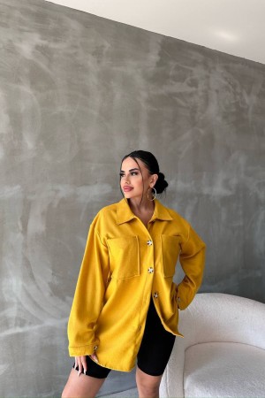 203195 TOPTAN SARI GÖMLEK