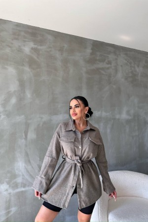 203200 TOPTAN VİZON GÖMLEK