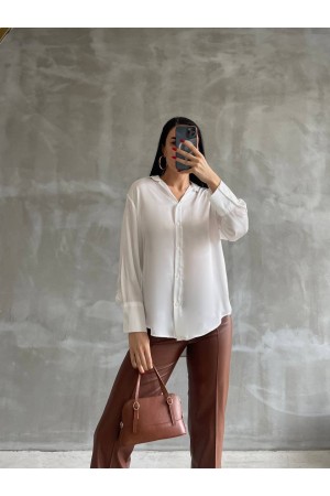 203209 TOPTAN BEYAZ GÖMLEK