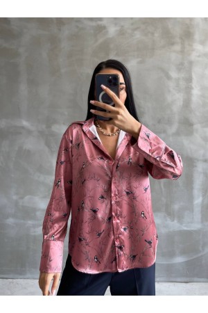 203219 TOPTAN GÜL KURUSU GÖMLEK