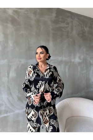 203233 TOPTAN DESENLİ PANTOLON TAKIM