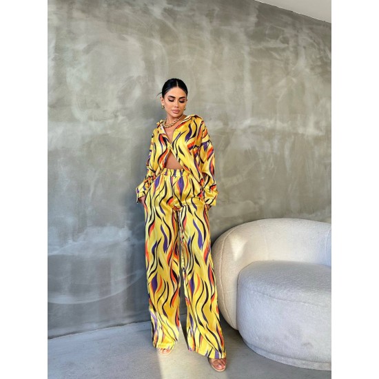 203238 TOPTAN DESENLİ PANTOLON TAKIM