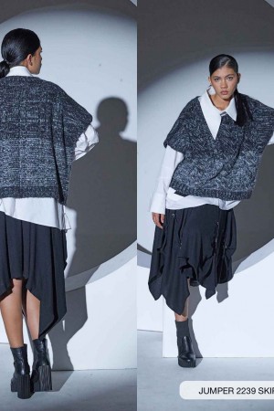 203271 TOPTAN SİYAH ETEK