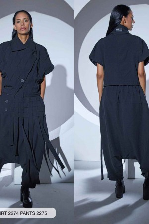 203275 TOPTAN SİYAH PANTOLON TAKIM