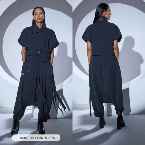 203275 TOPTAN SİYAH PANTOLON TAKIM