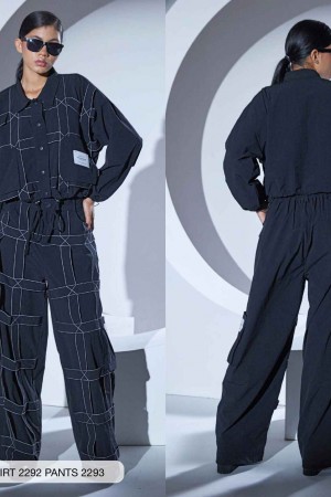 203283 TOPTAN SİYAH PANTOLON